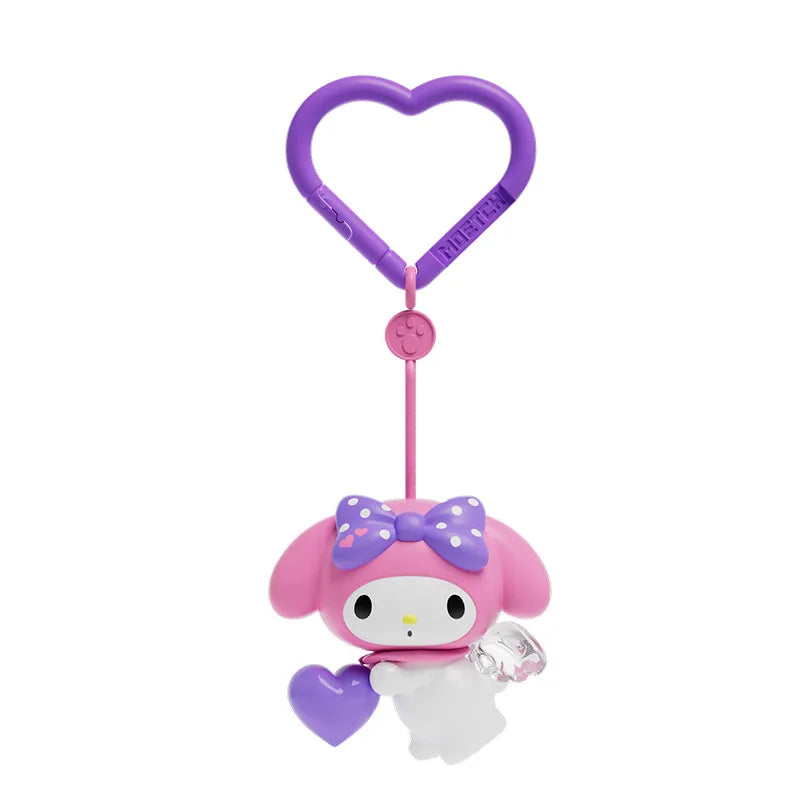 Kuromi & My Melody Trainee Cupid Series Cute Movable Toy