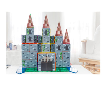 MAGNETIC TILE TOPPERS – CASTLE PACK 40 PIECE