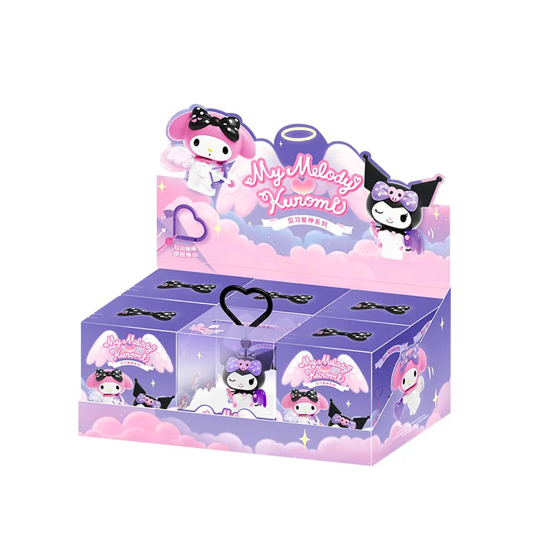 Kuromi & My Melody Trainee Cupid Series Cute Movable Toy