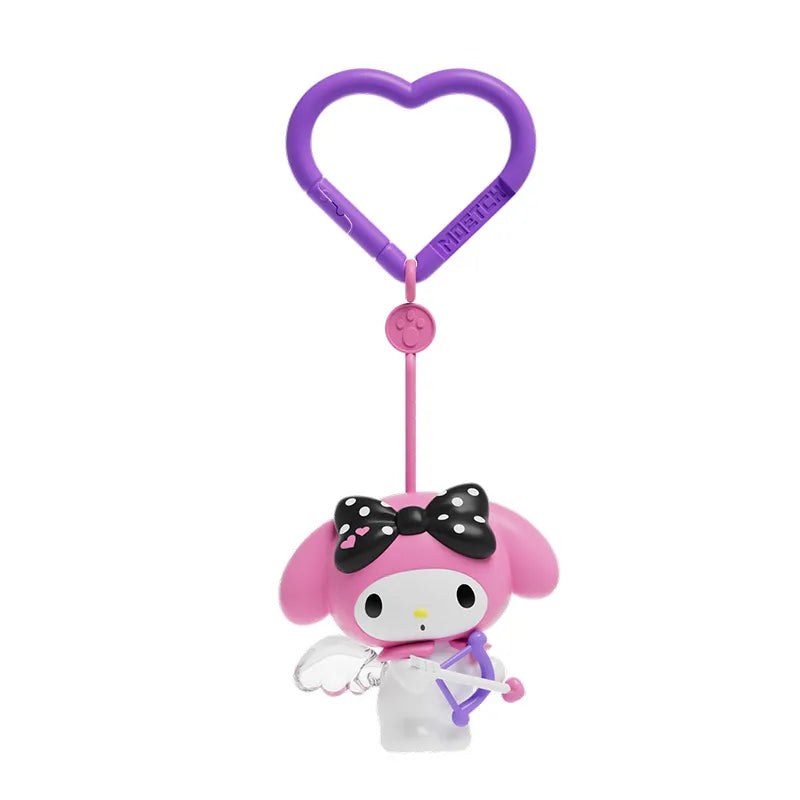 Kuromi & My Melody Trainee Cupid Series Cute Movable Toy
