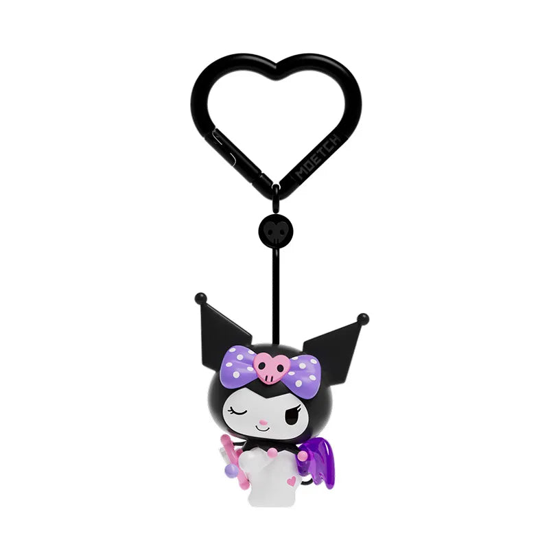 Kuromi & My Melody Trainee Cupid Series Cute Movable Toy