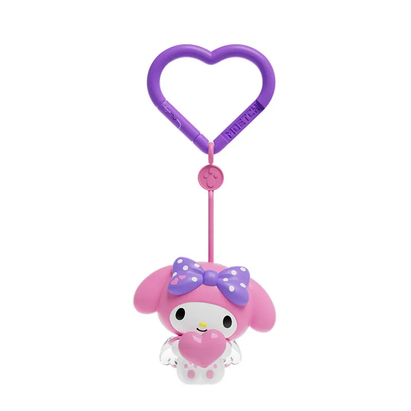 Kuromi & My Melody Trainee Cupid Series Cute Movable Toy