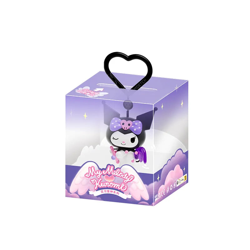 Kuromi & My Melody Trainee Cupid Series Cute Movable Toy