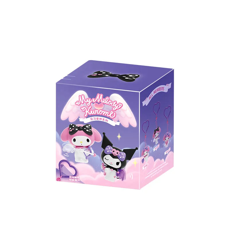 Kuromi & My Melody Trainee Cupid Series Cute Movable Toy