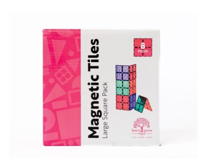 MAGNETIC TILES – LARGE SQUARES PACK 8 PIECE